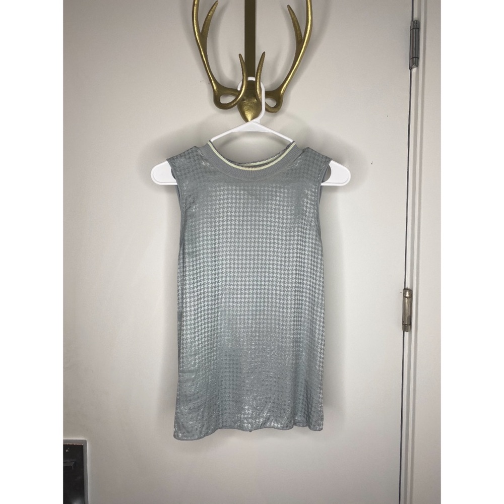 SOLD!!!Rag n Bone Ali Houndstooth Tank  M - Picture 5 of 7